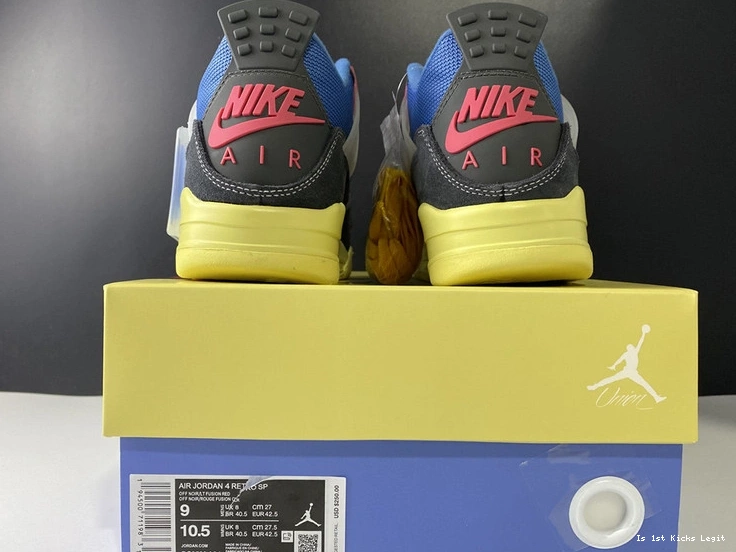 Air 4 Jordan  Union  x DC9533-001 0925